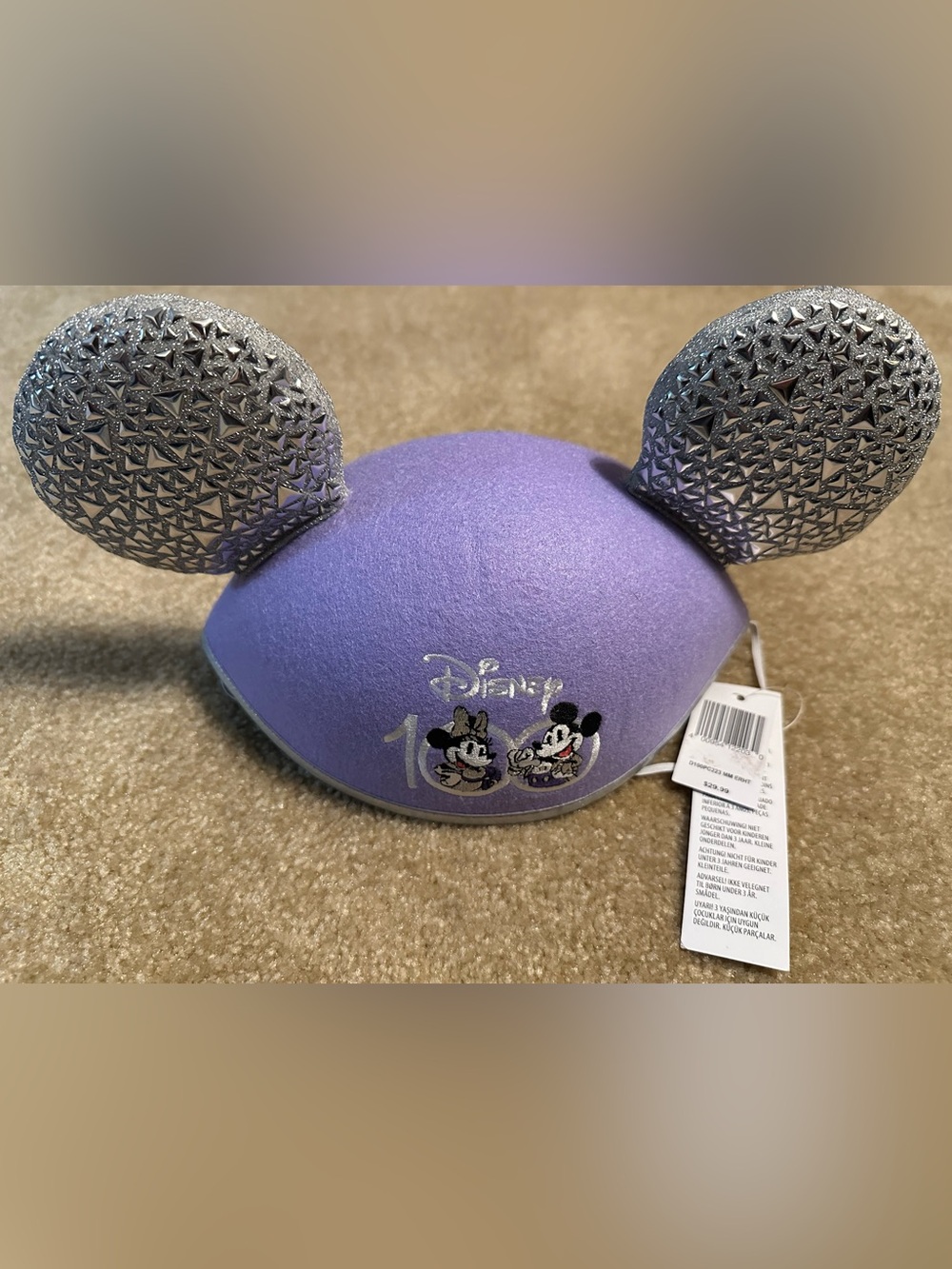 Disney 100th Anniversary Mickey Hat Ears